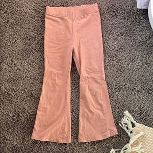 H&M Dusty Rose Flare Leggings for Kids